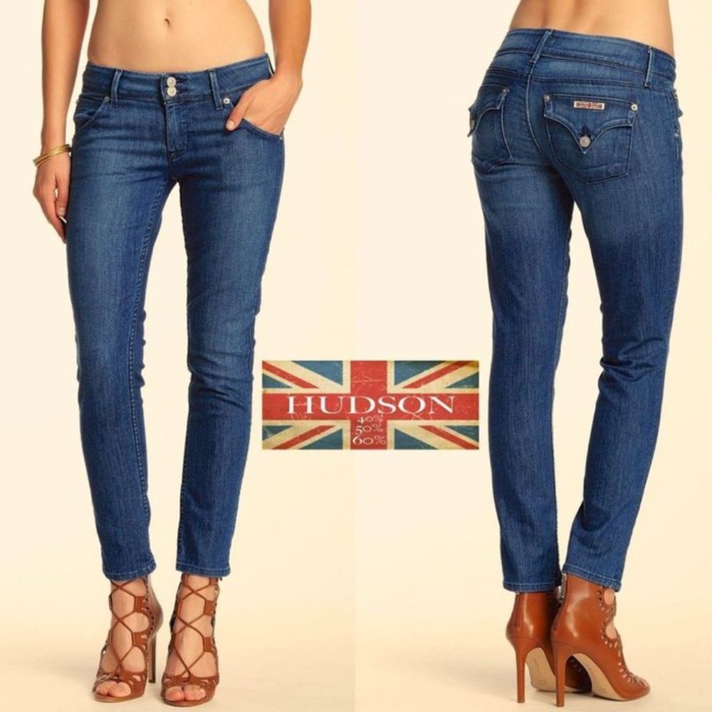 HUDSON COLIN  FLAP SKINNY CROP
